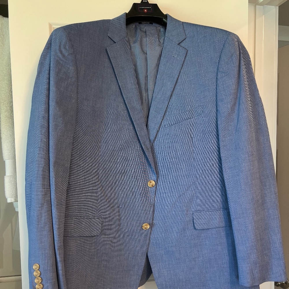 Chambray Blue Men’s Blazer